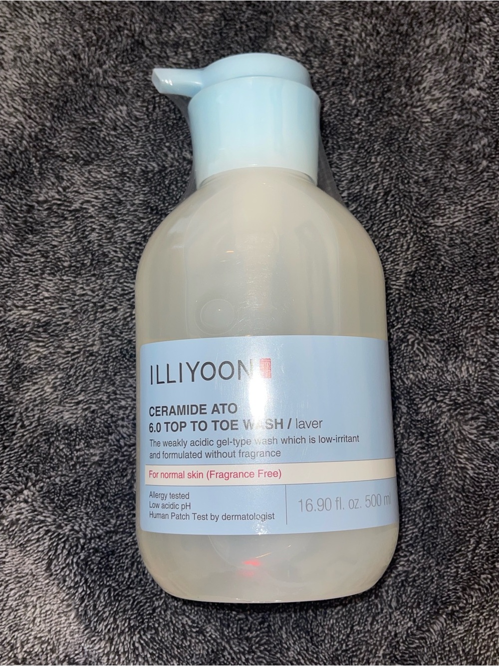 Illiyoon Ceramide ATO 6.0 Top To Toe Wash Size: 500ml